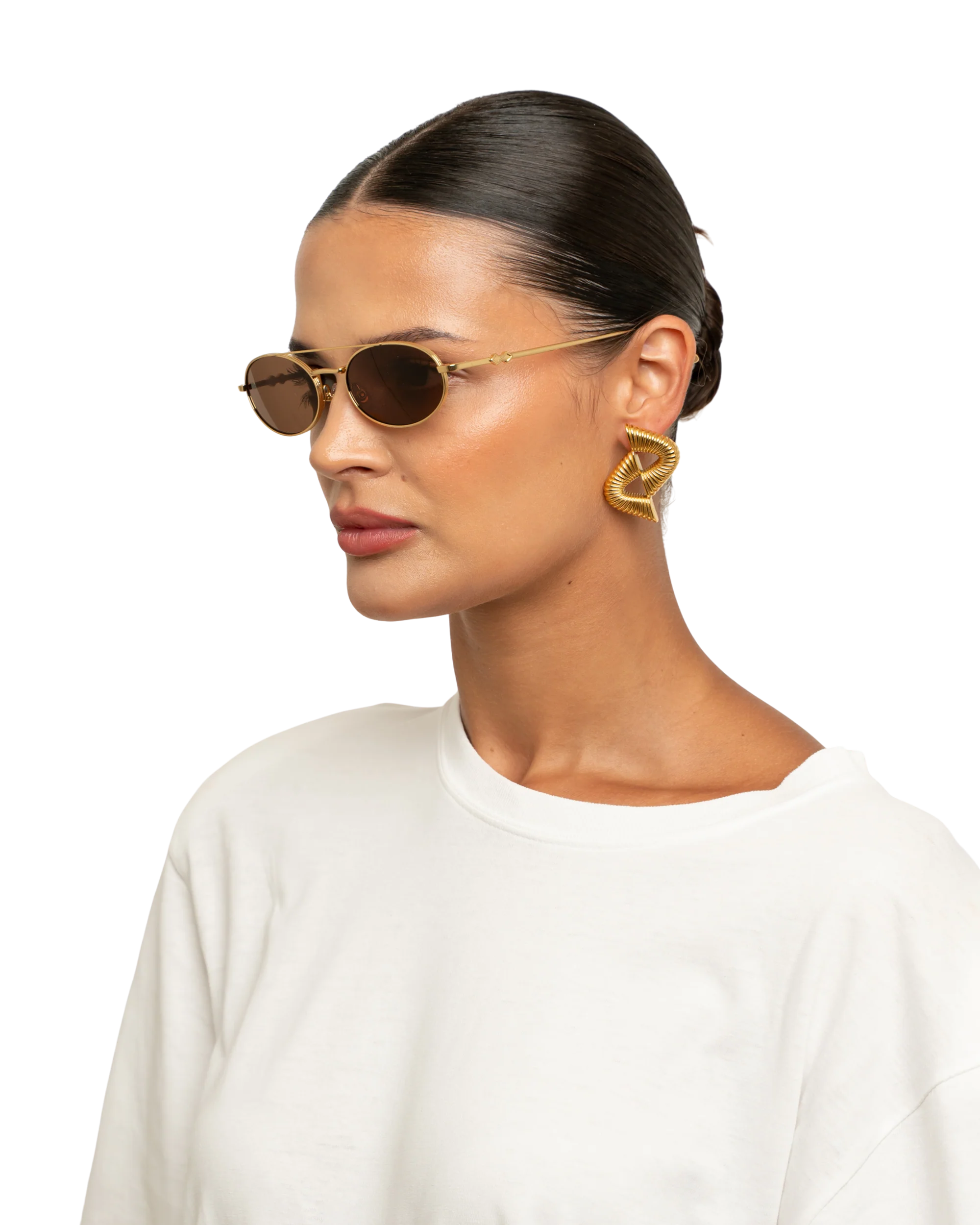 Noa - Brown Sunglasses - Image 4