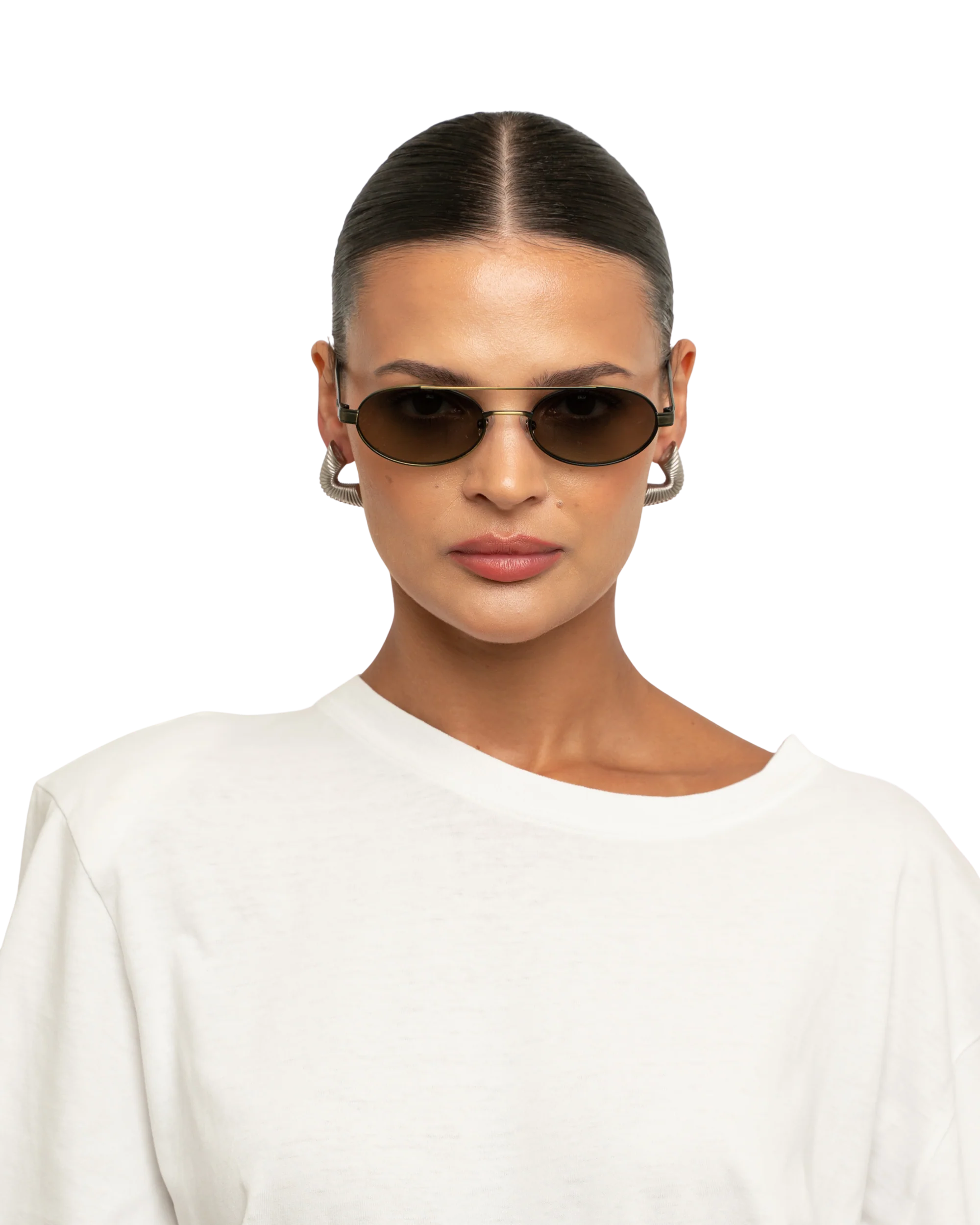 Noa - Olive Sunglasses - Image 2