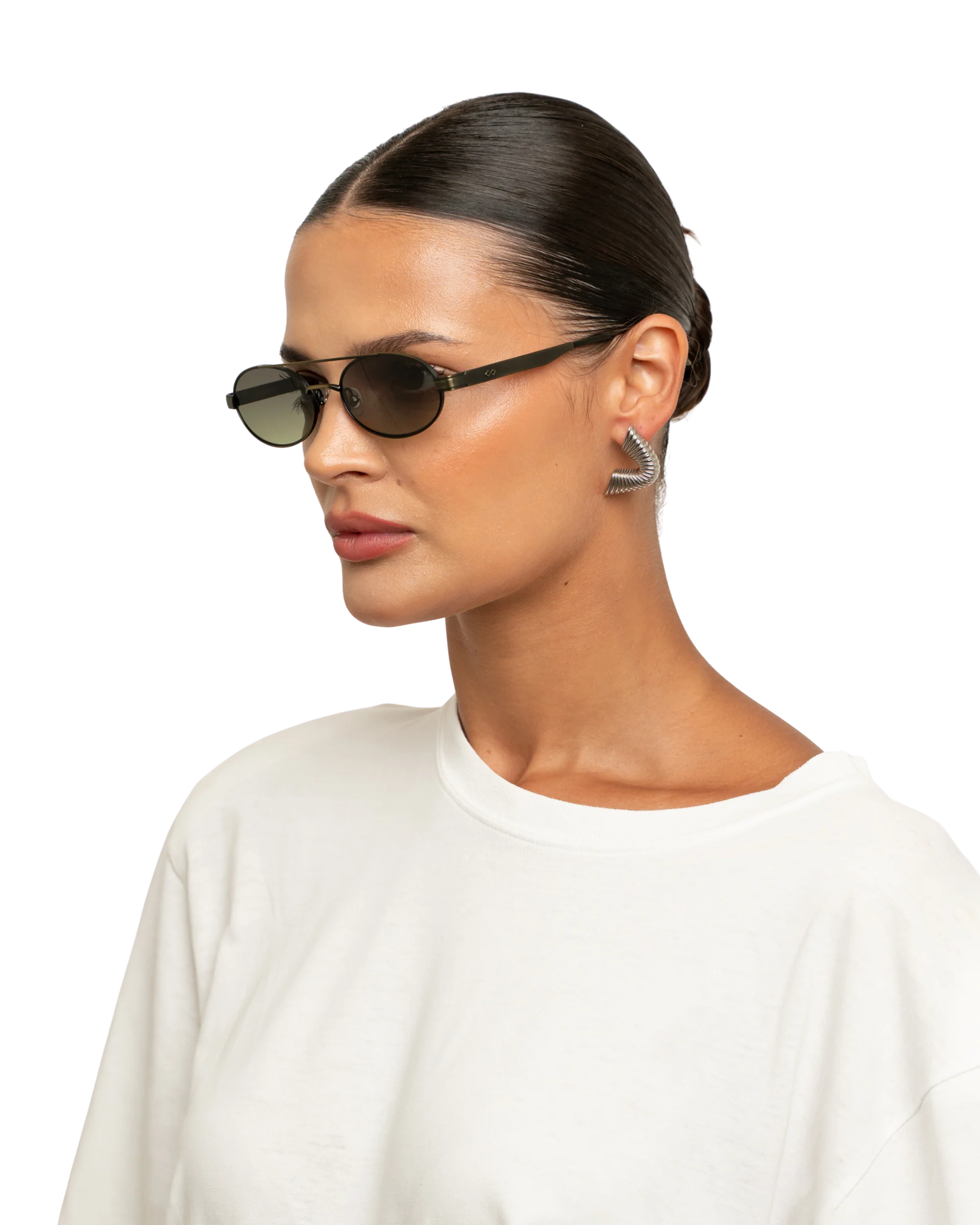 Noa - Olive Sunglasses - Image 4