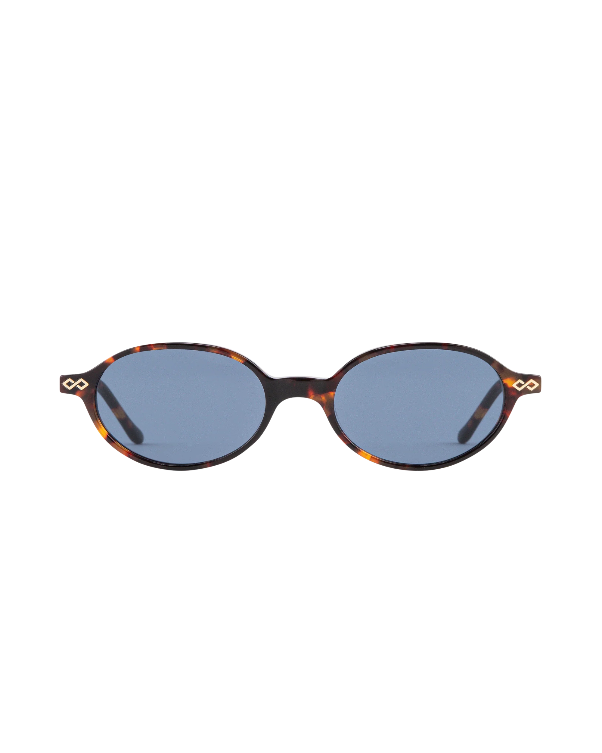 Noor - Blue on Tortoise Sunglasses