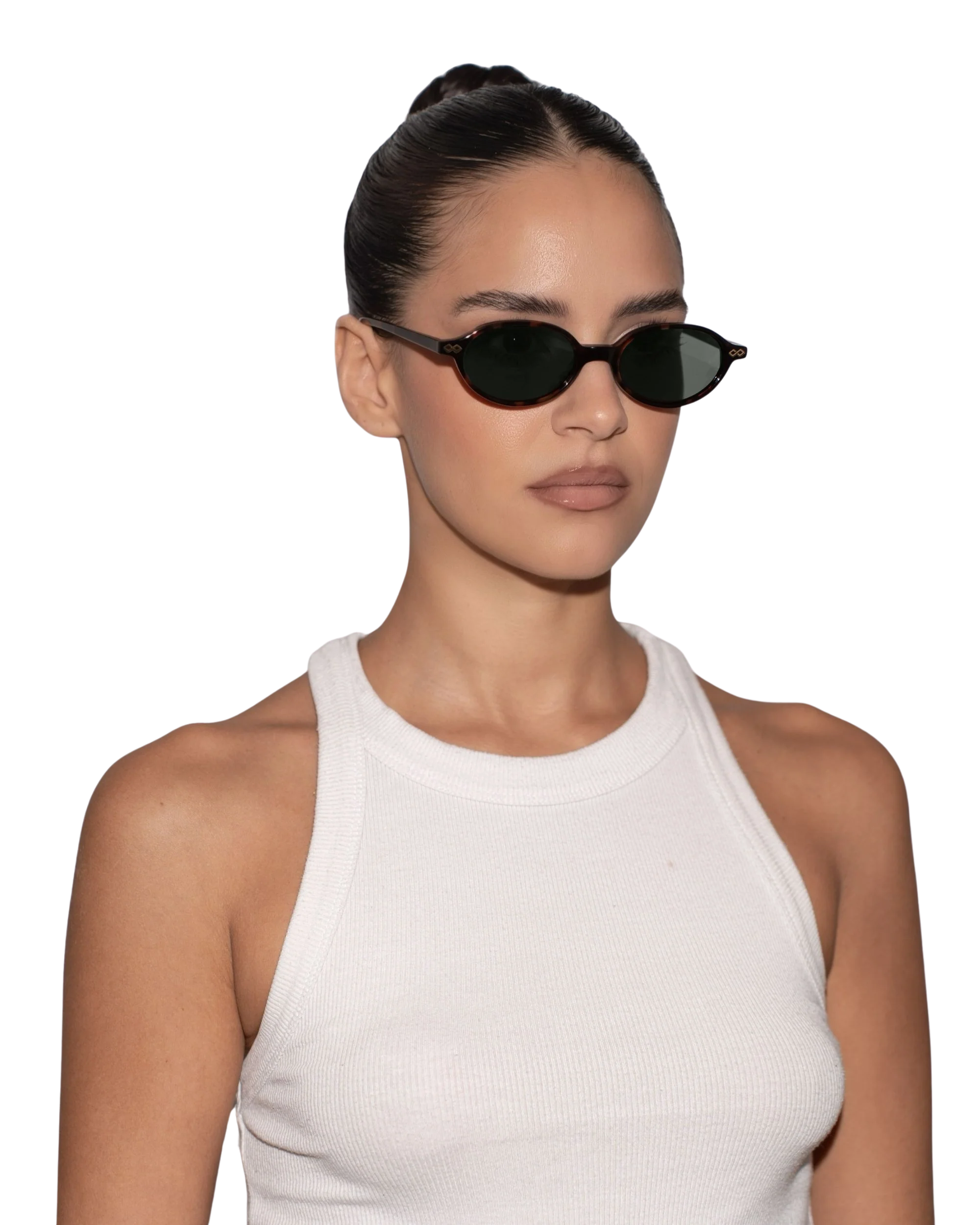 Noor - Green on Tortoise Sunglasses - Image 4