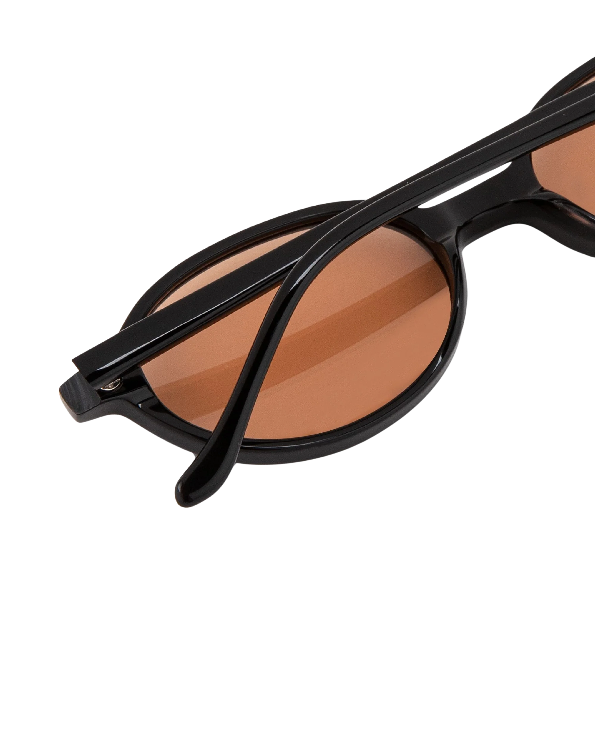 Noor - Orange on Black Sunglasses - Image 3