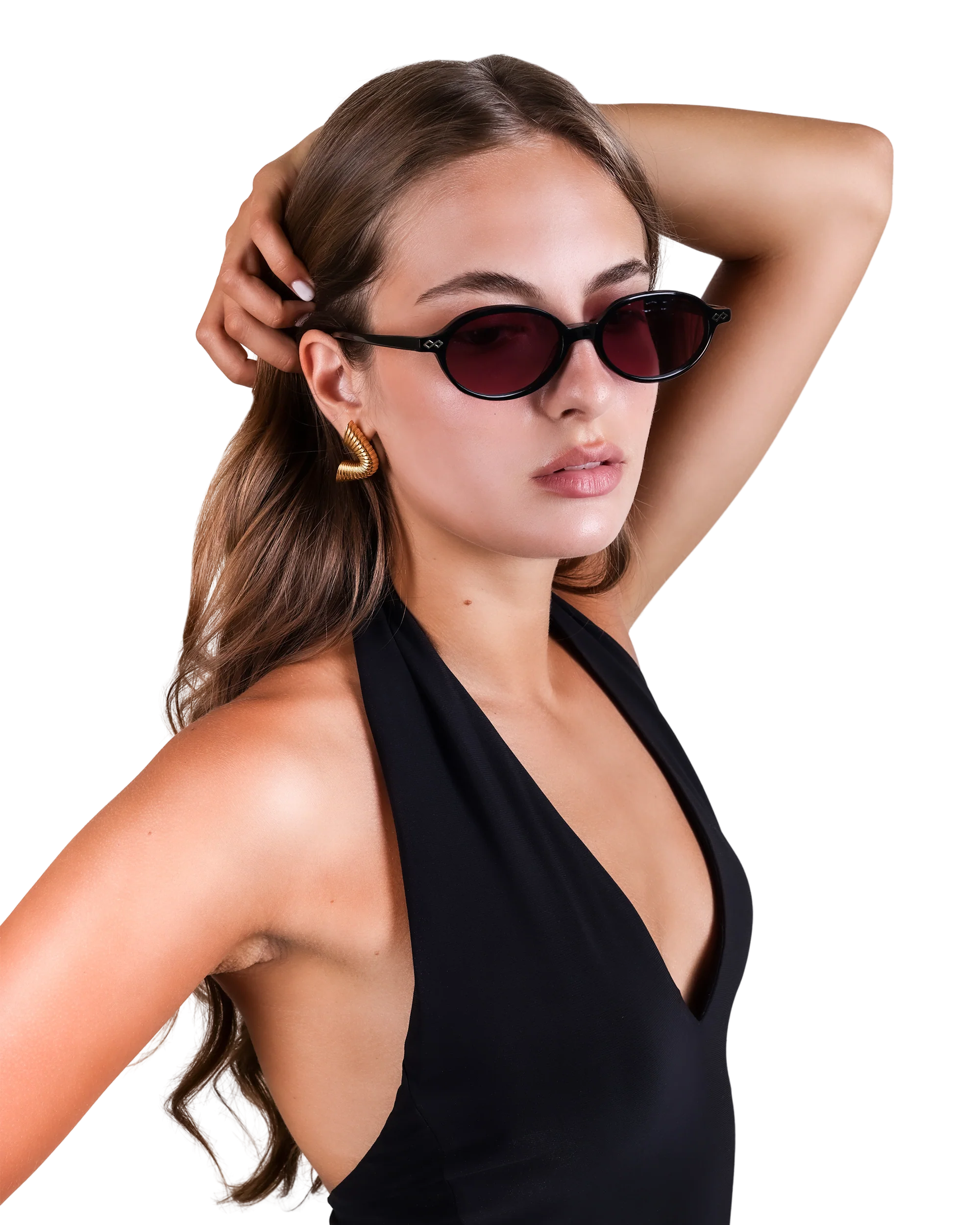 Noor - Plum Sunglasses - Image 4