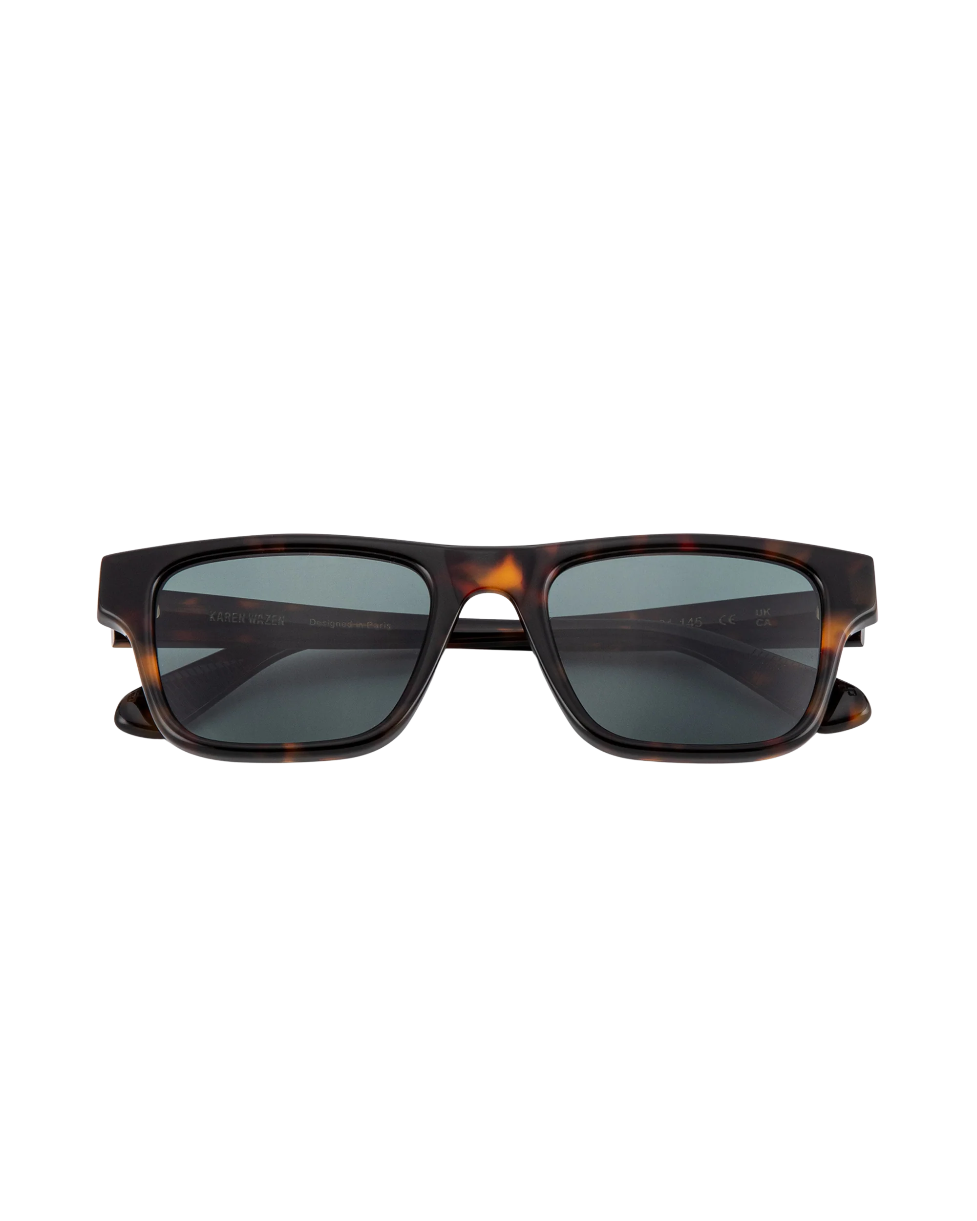 Oliver - Green on Tortoise Sunglasses - Image 3