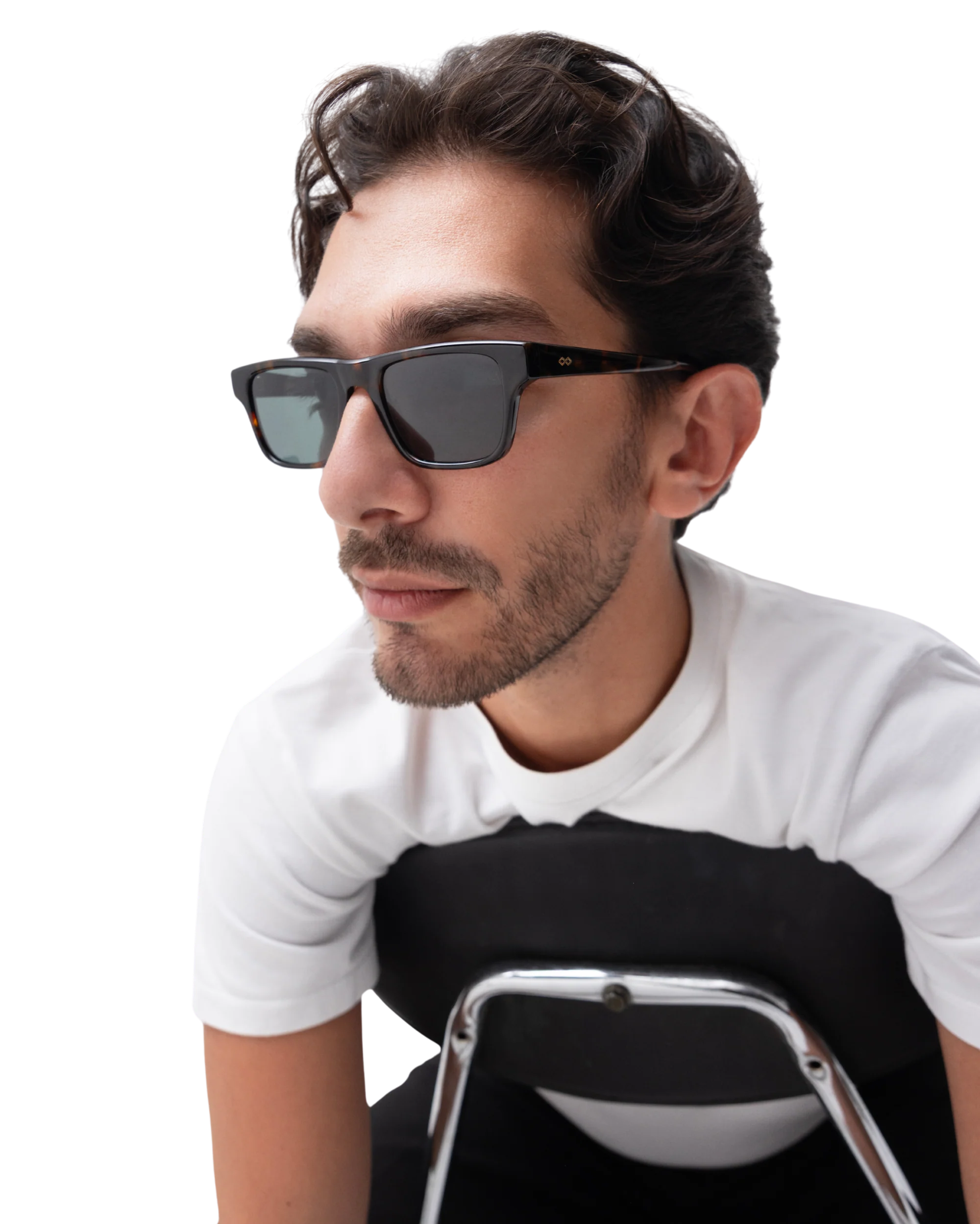 Oliver - Green on Tortoise Sunglasses - Image 4