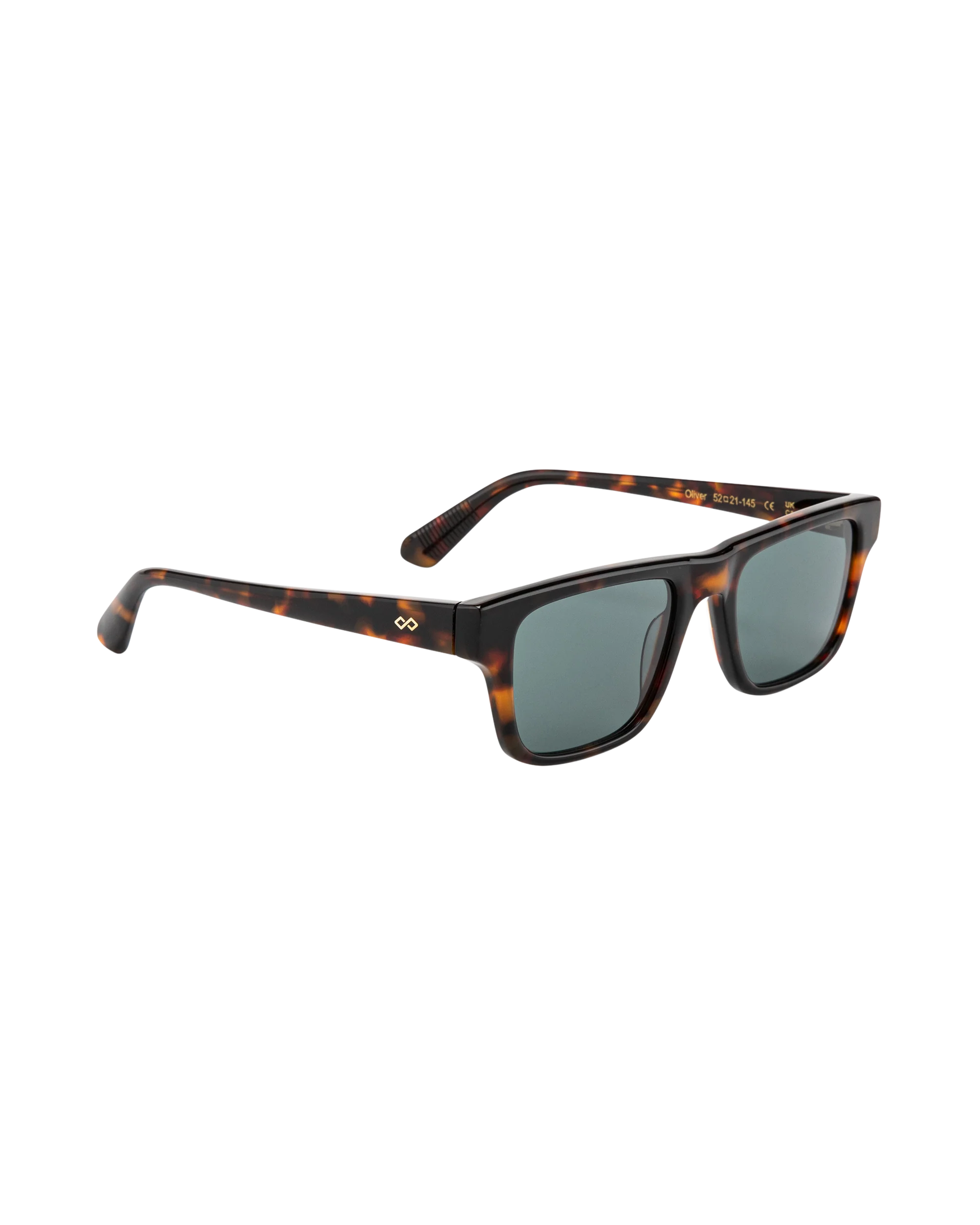 Oliver - Green on Tortoise Sunglasses - Image 5