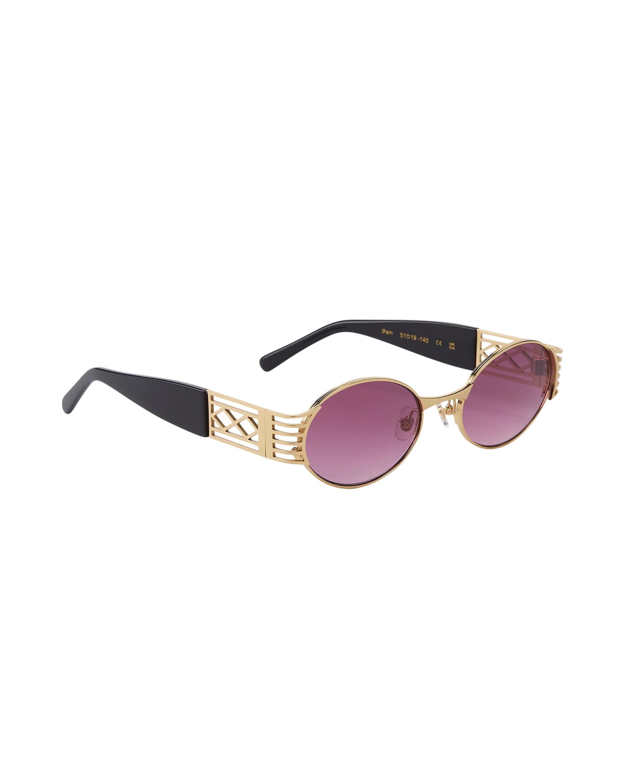 Pam - Plum Sunglasses - Image 3
