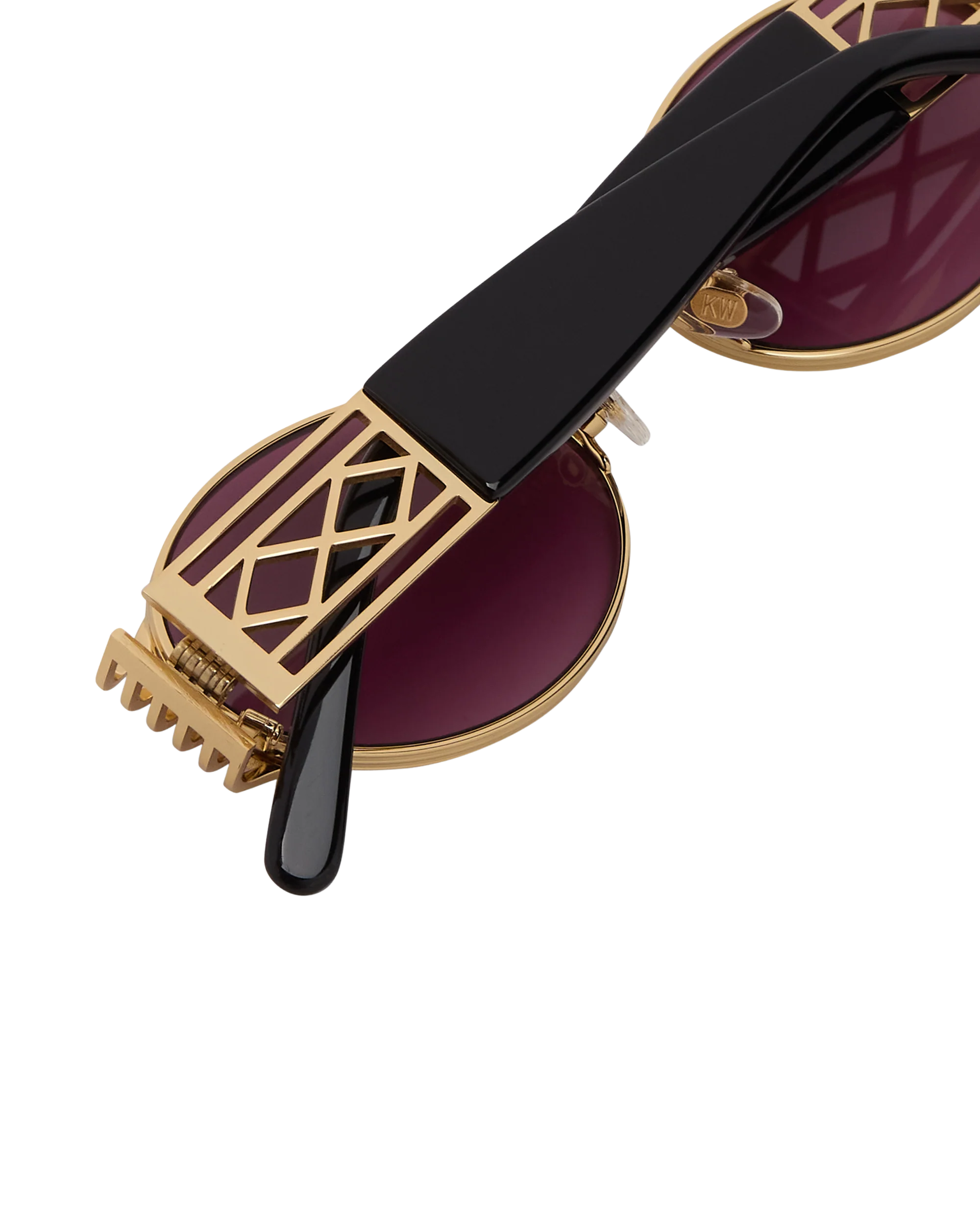 Pam - Plum Sunglasses - Image 5