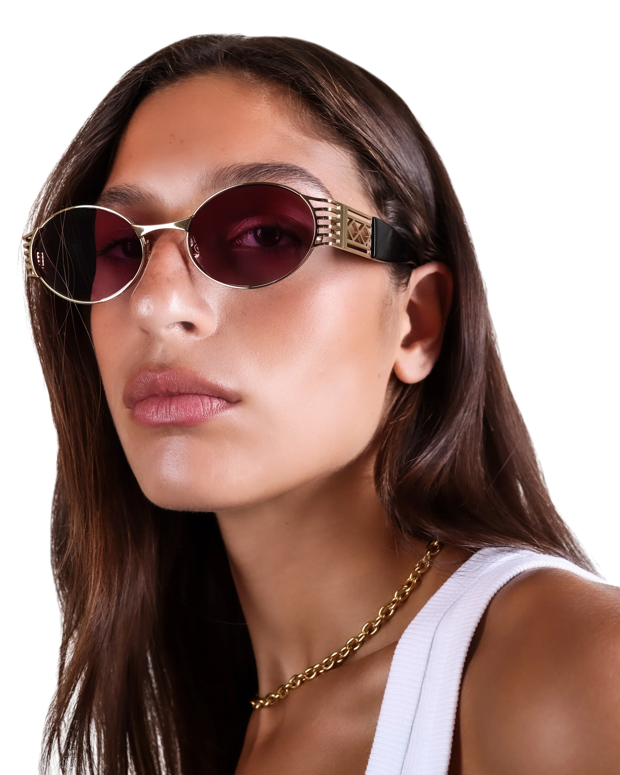 Pam - Plum Sunglasses - Image 6