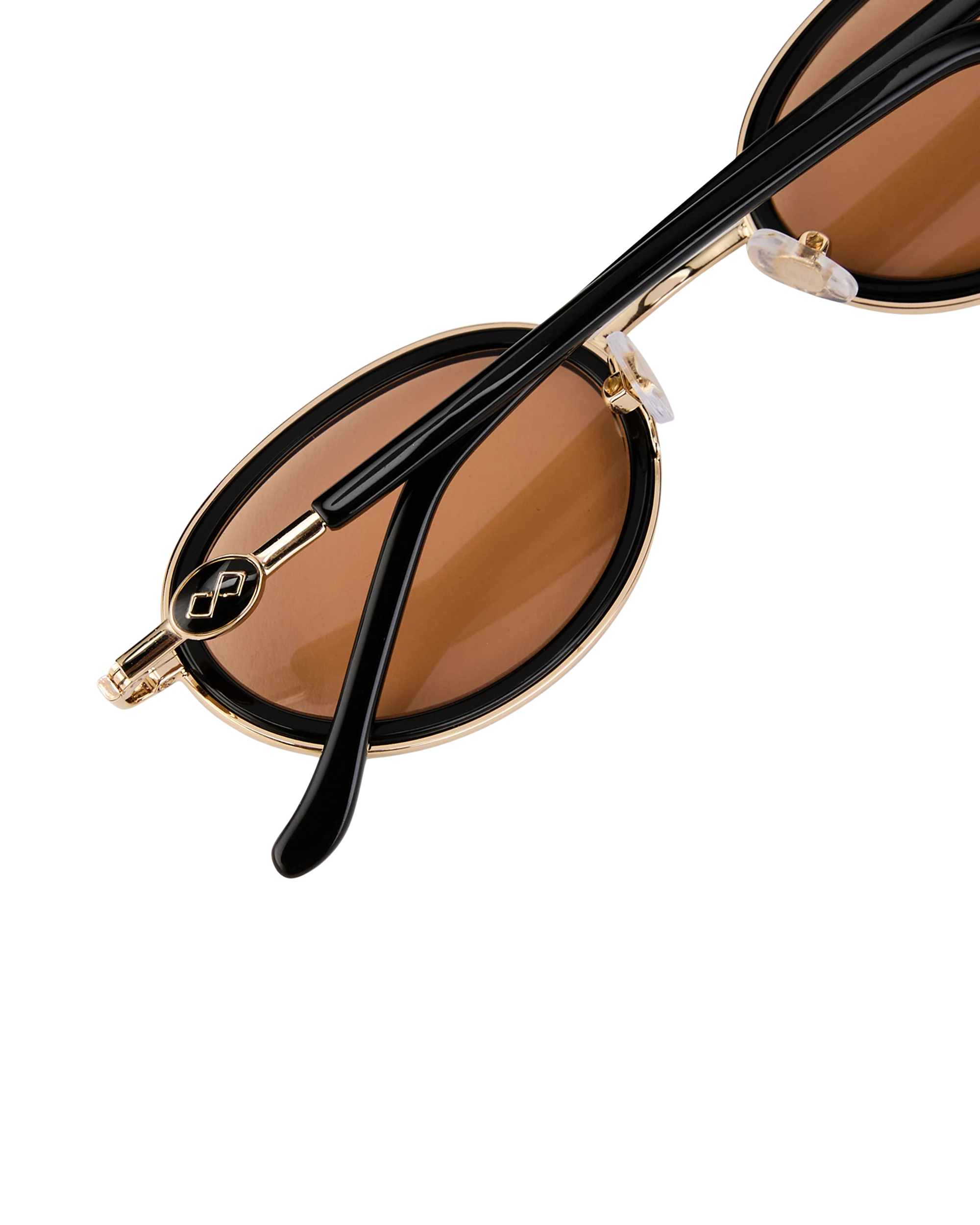 Rea - Orange on Black Sunglasses - Image 5