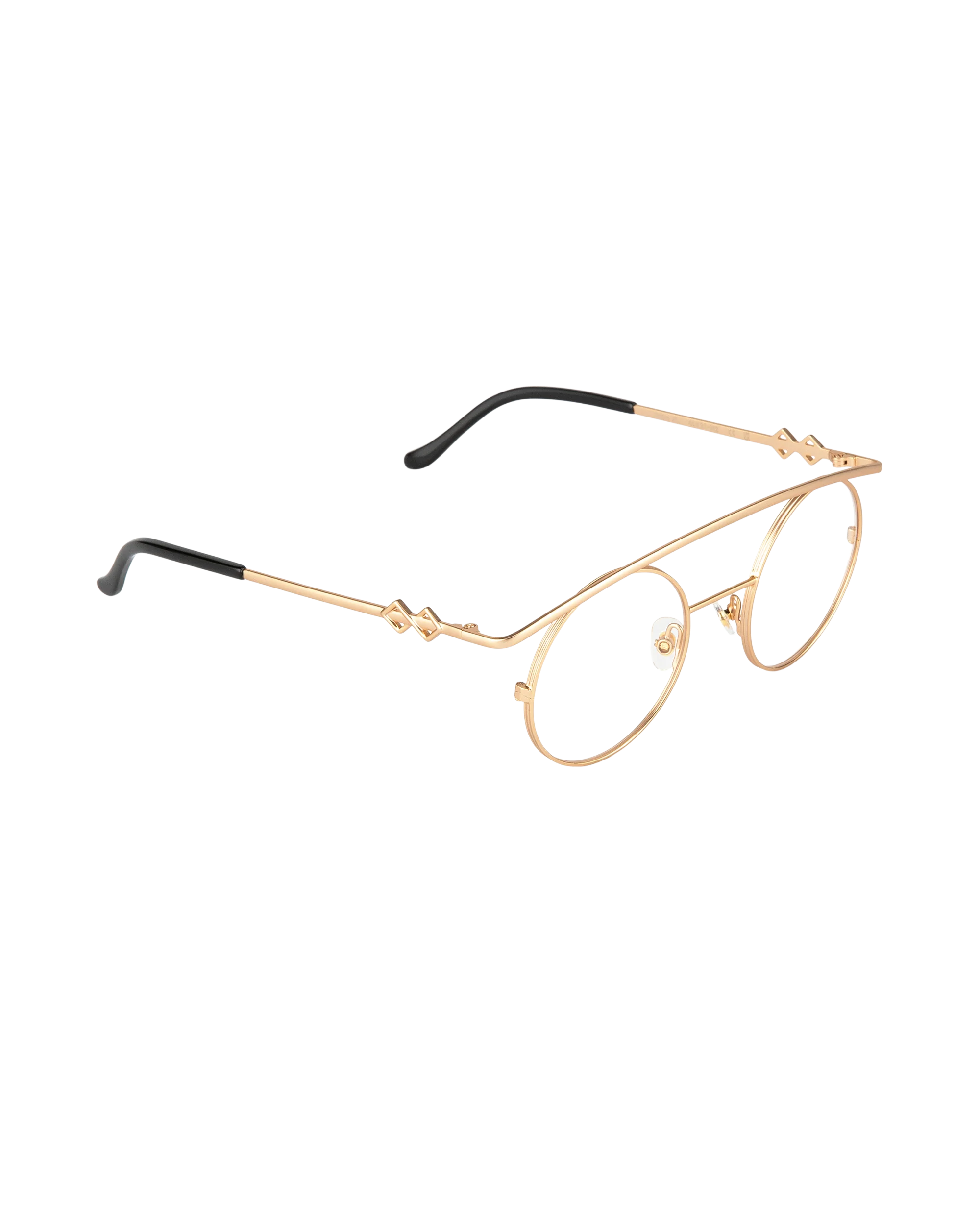 Retro XL - Gold Eyeglasses - Image 3