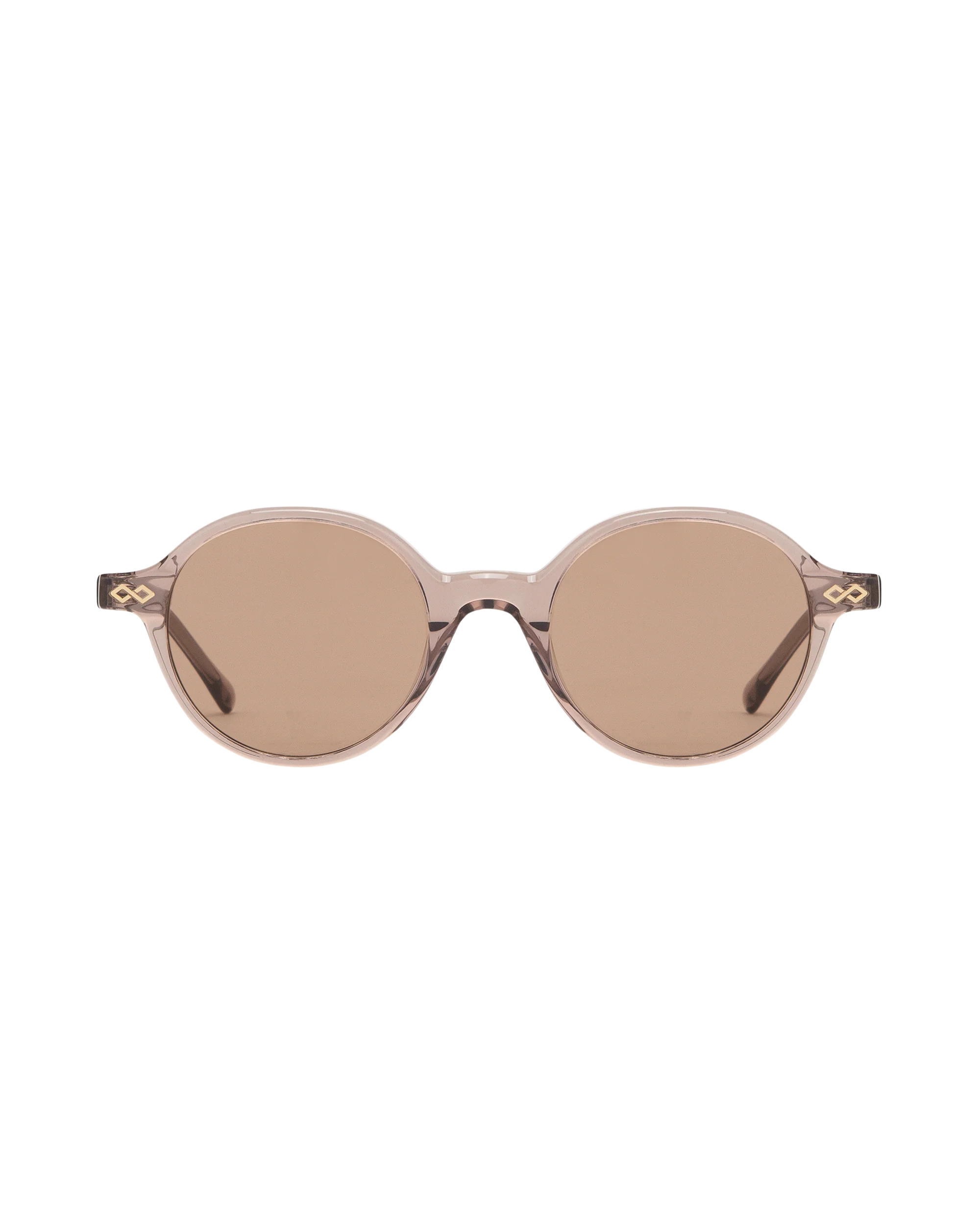 Rey - Clear Brown Sunglasses