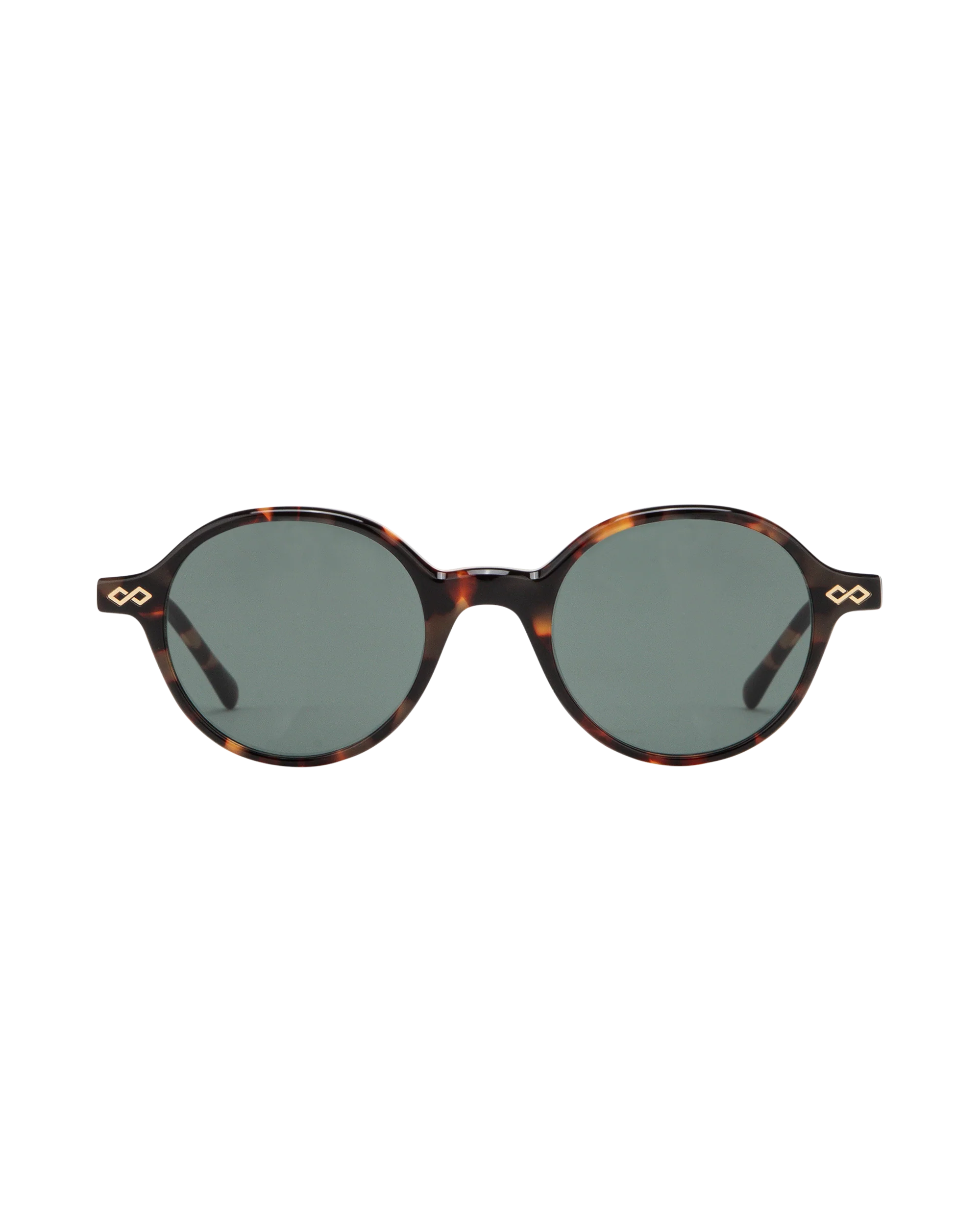 Rey - Green on Tortoise Sunglasses
