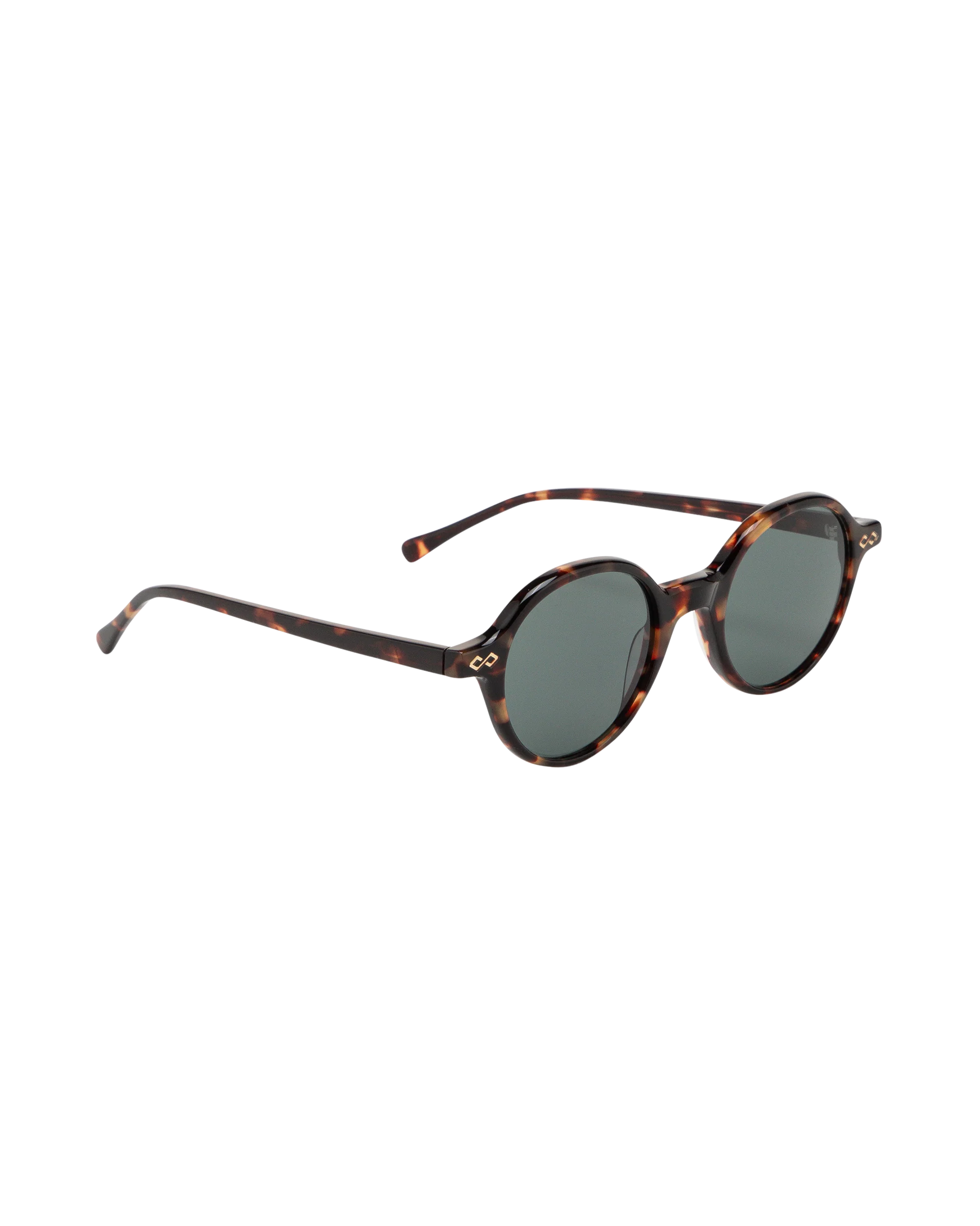 Rey - Green on Tortoise Sunglasses - Image 3