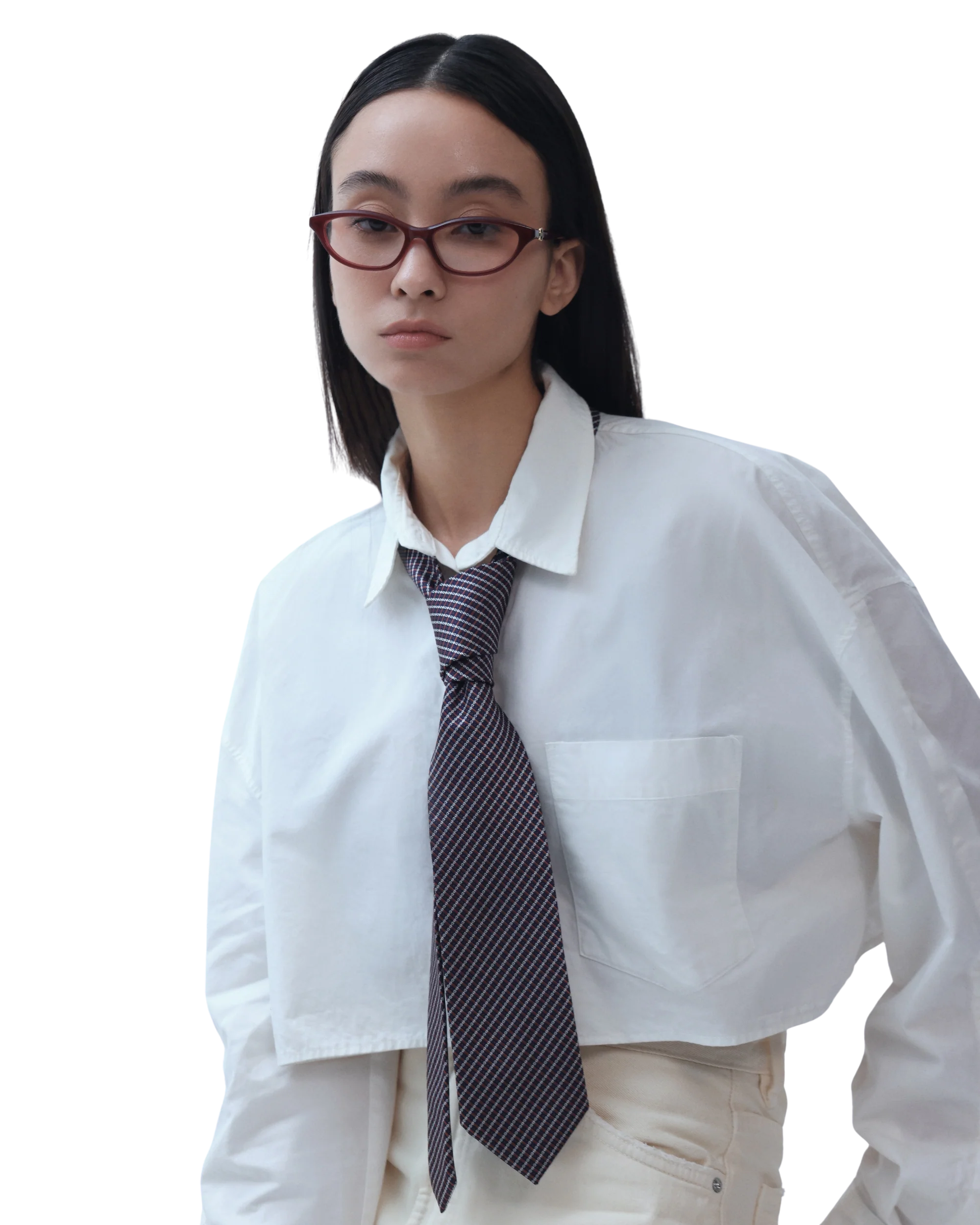 Serene - Burgundy Eyeglasses - Image 4