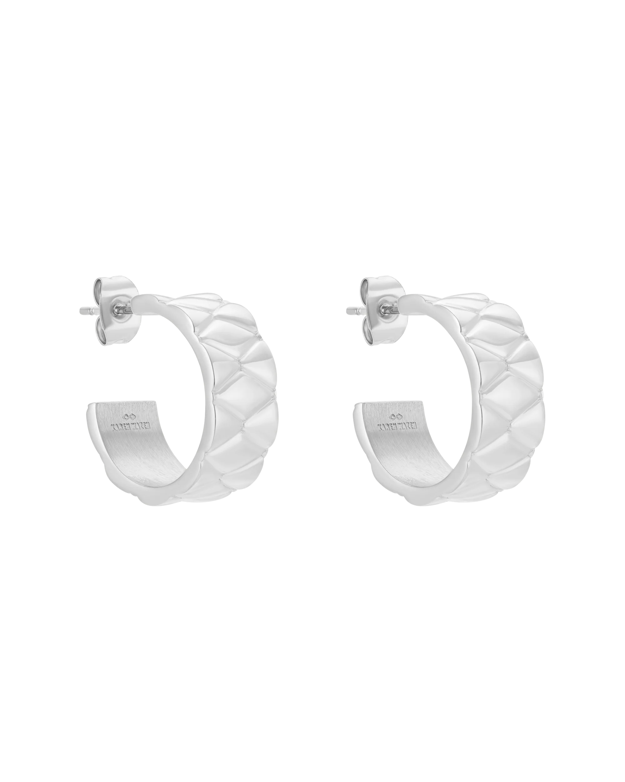 Signature Loop Earrings - Silver