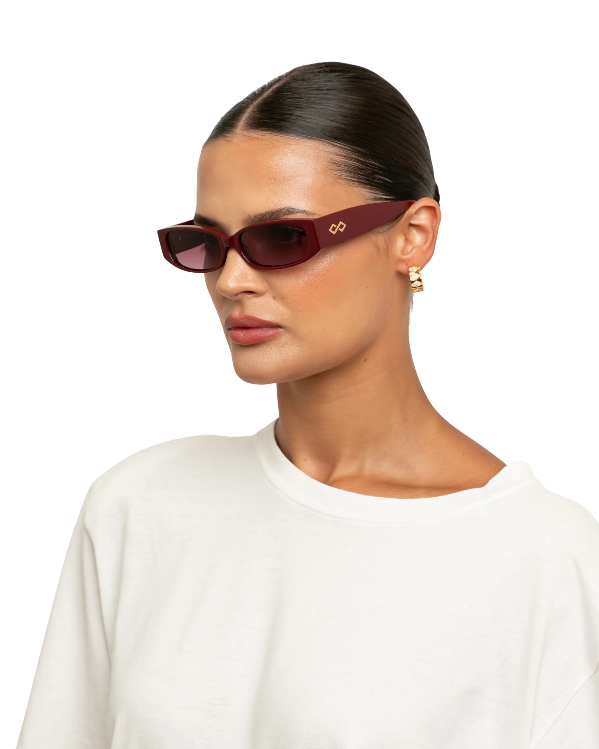 Tala - Burgundy Sunglasses - Image 4