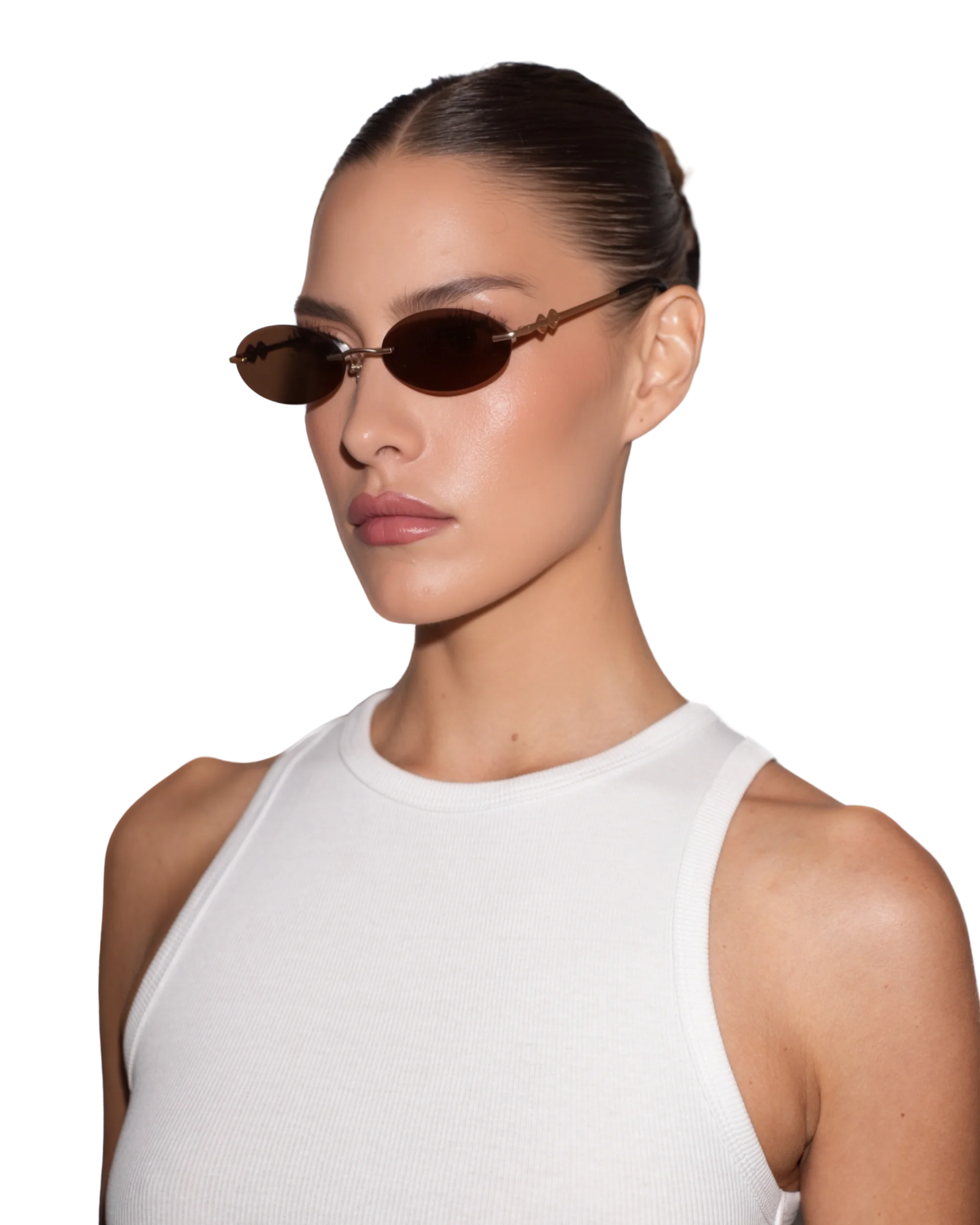 Vicky - Brown Sunglasses - Image 6