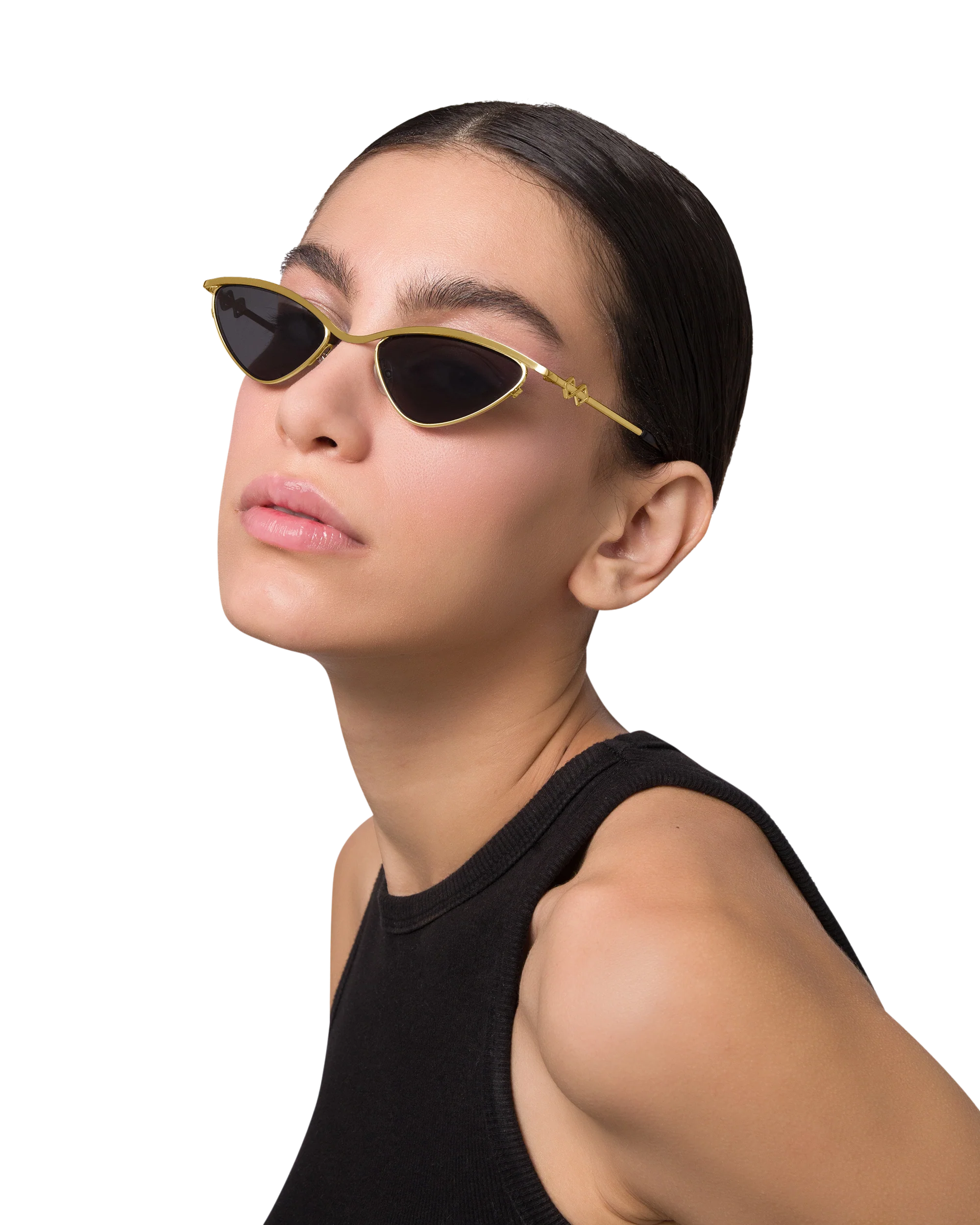 Zoe - Gold Sunglasses - Image 4